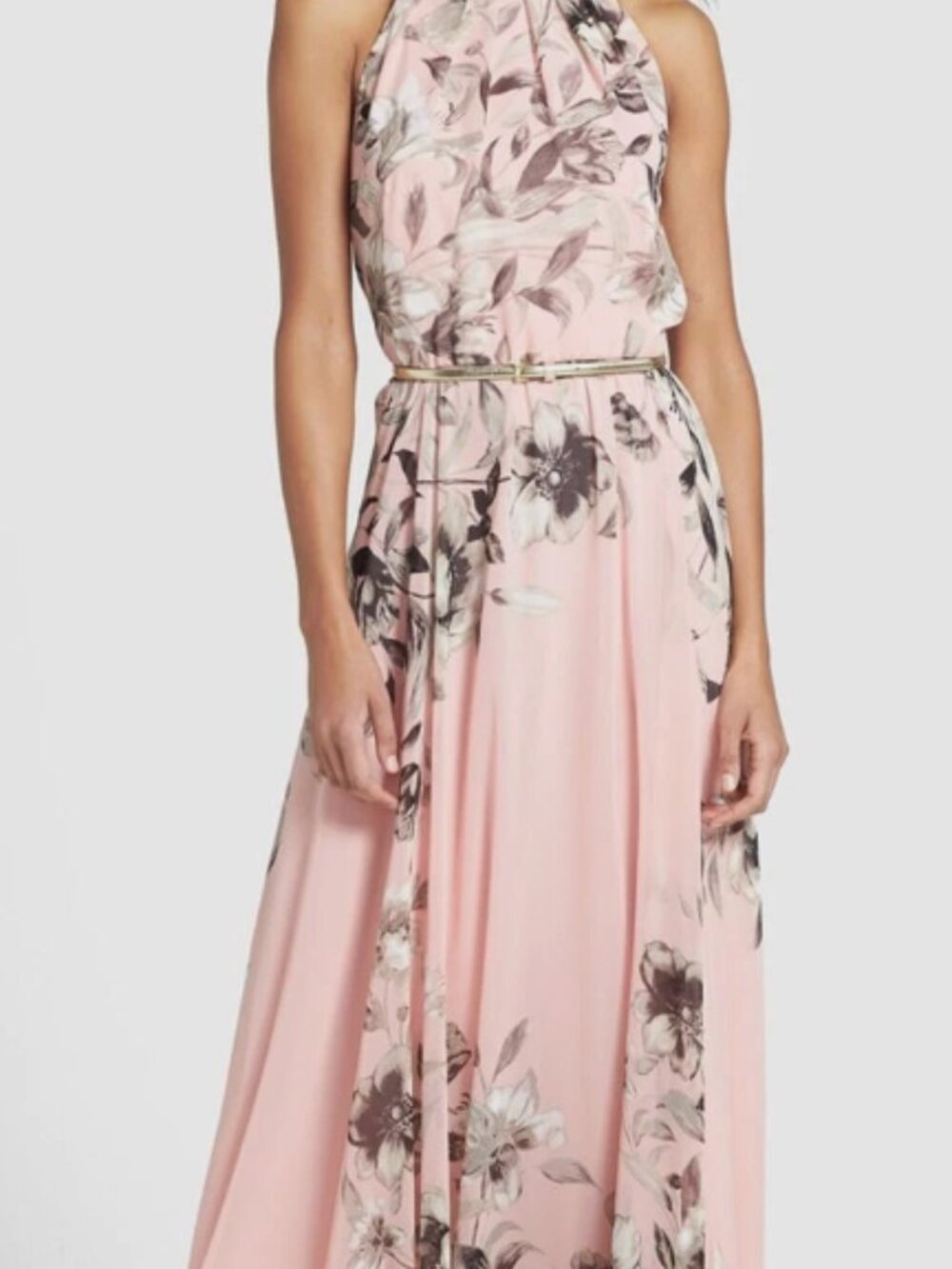 Eliza J Chiffon Maxi Dress